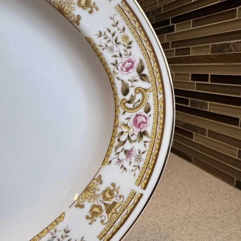 VTG Wallace Heritage Daphne Oval Serving Platter 14